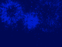 static fireworks - powerpoint slide background