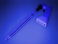 automatic pipette with tube - powerpoint backgrounds