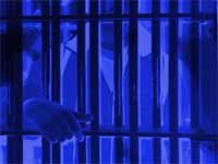 behind bars - powerpoint backgrounds