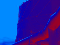 gas pipeline and storage tank - powerpoint backgrounds